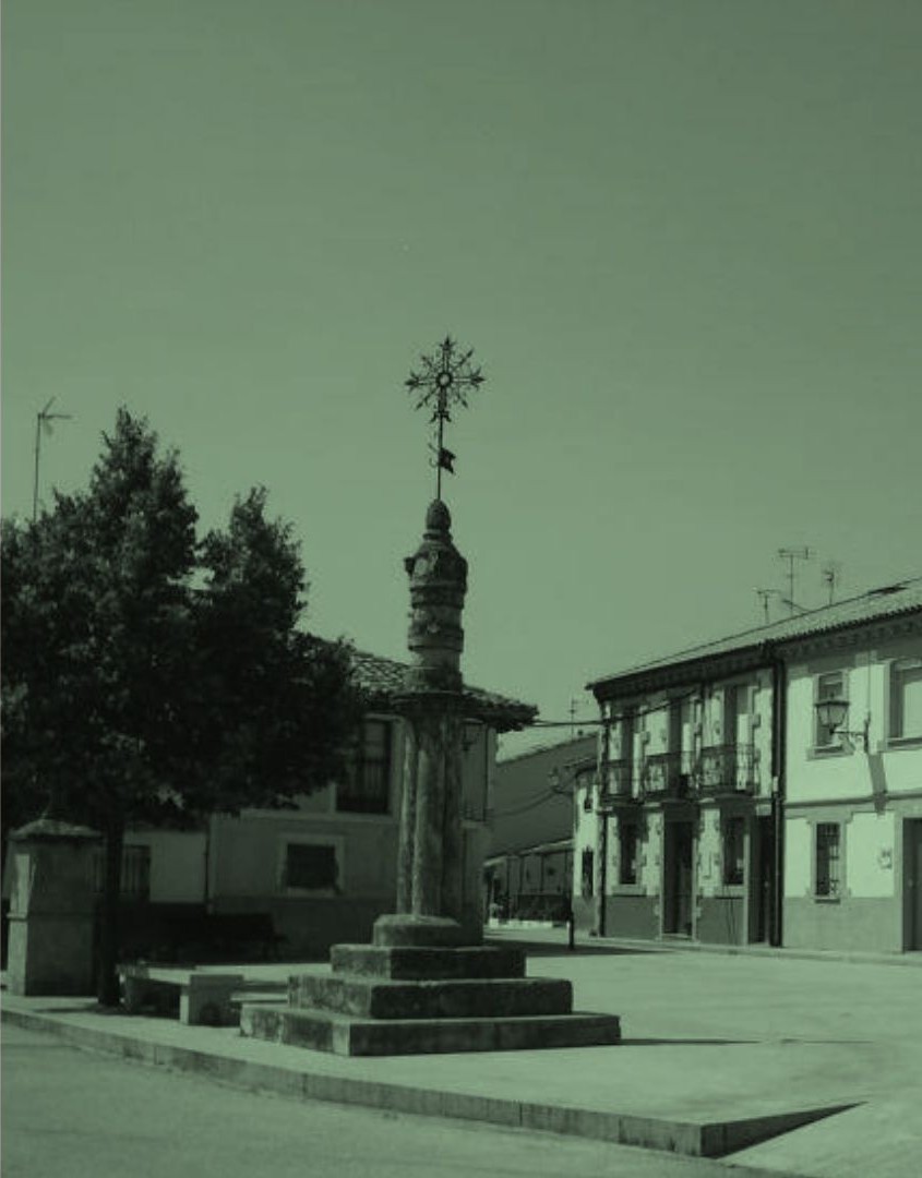 Rollo de la Justicia en la Plaza Mayor de Rioseco de Soria